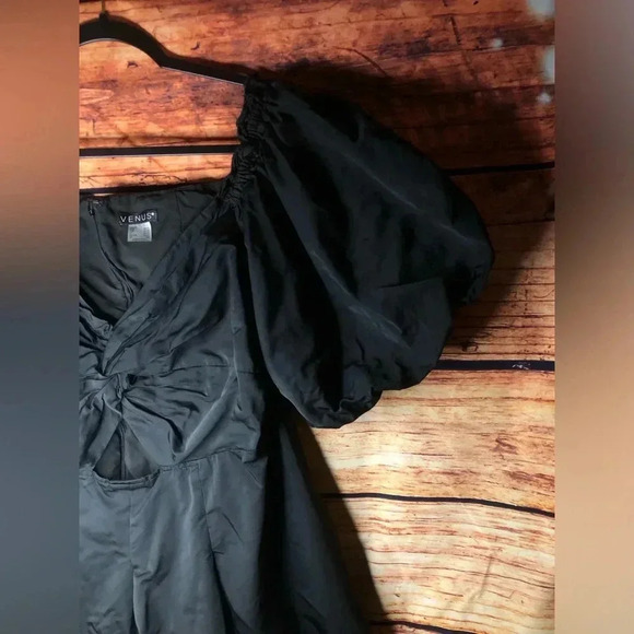 Puff Sleeve Taffeta Dress size XL - Picture 8 of 13